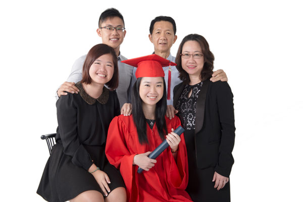 Family Photo Studio Portraits Graduation photo portraits Singapore