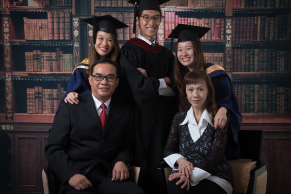 Family Photo Studio Portraits Graduation photo portraits Singapore